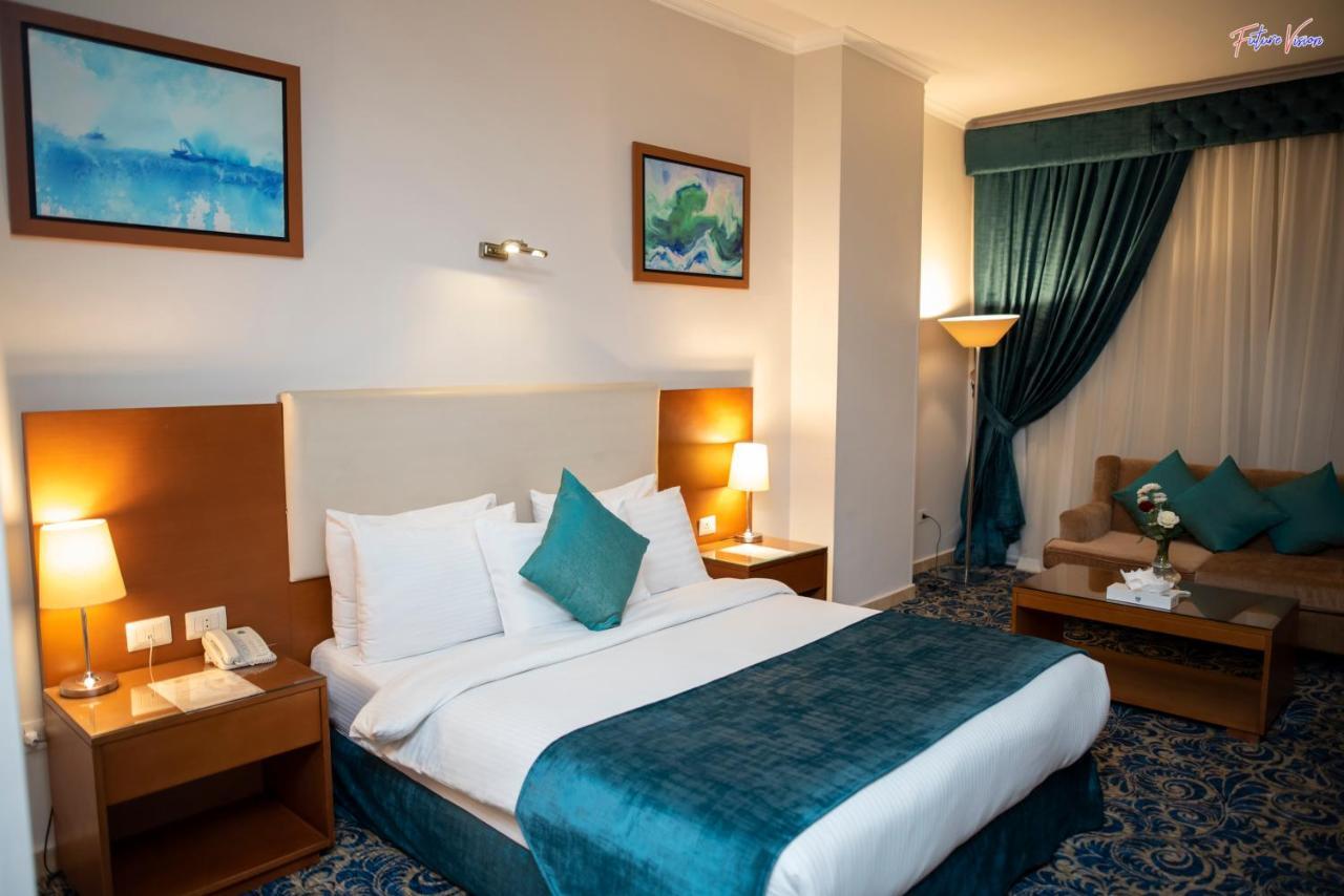 Rehana Plaza Hotel El El Cairo Exterior foto A room at the hotel